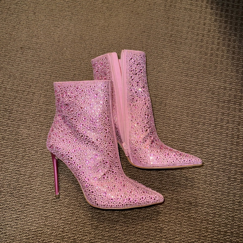 Steve Madden Pink Valora Bootie